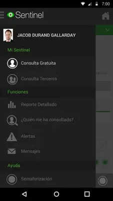 Sentinel android App screenshot 1